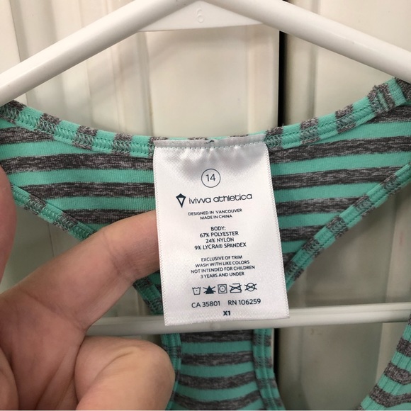 Ivivva by Lululemon girl’s tank top - Picture 8 of 8